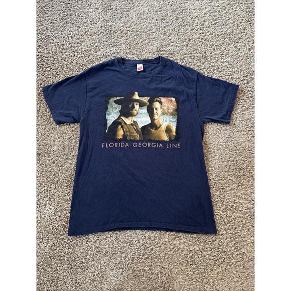 Hanes Other - Florida Georgia Line Concert Shirt Medium Band Tee T Shirt M Country